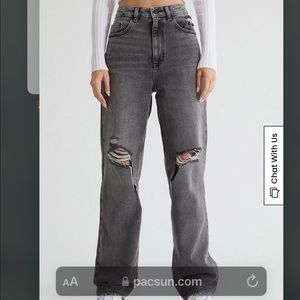 Pacsun size 24 jeans never worn